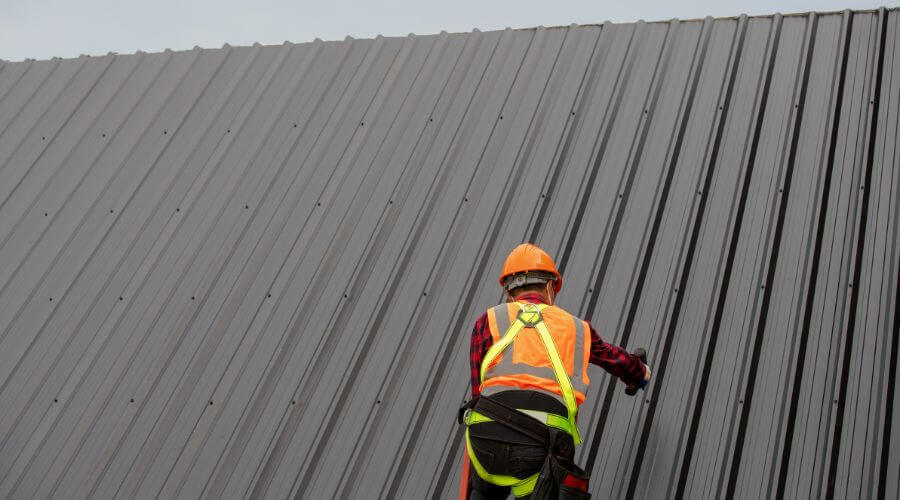 Professional metal roof installation in Tiff, MO